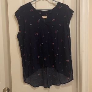 Universal Thread High-Low V-Neck Shirt